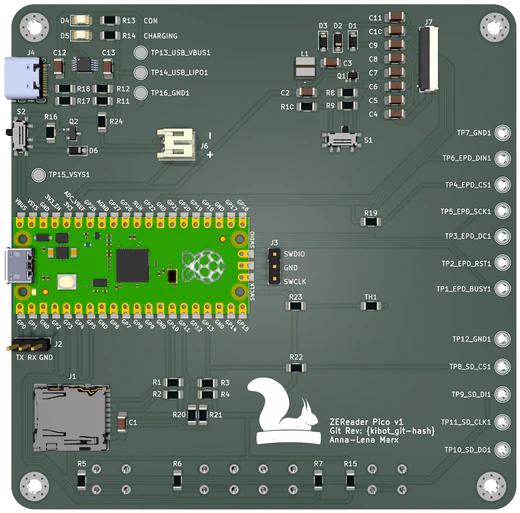 Anna-Lena Marx: ZEReader KiCad